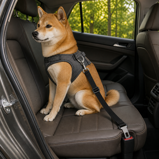 VELNA Dog Car Safety Belt – 2-in-1 Seat Tether & Restraint